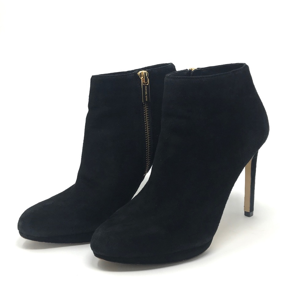 Michael Kors Stiletto Suede Ankle Booties - Picture 6 of 7